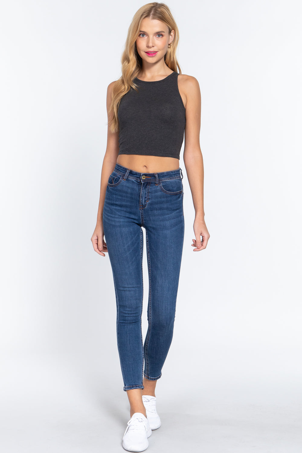 Halter Neck Crop Top