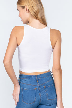 Halter Neck Crop Top