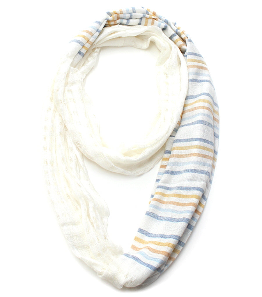 Stripe Printed Infinity