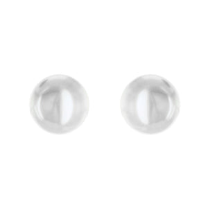 10mm White Pearl Stud