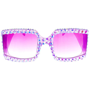 Lavender Wrapped Edge Sunglasses