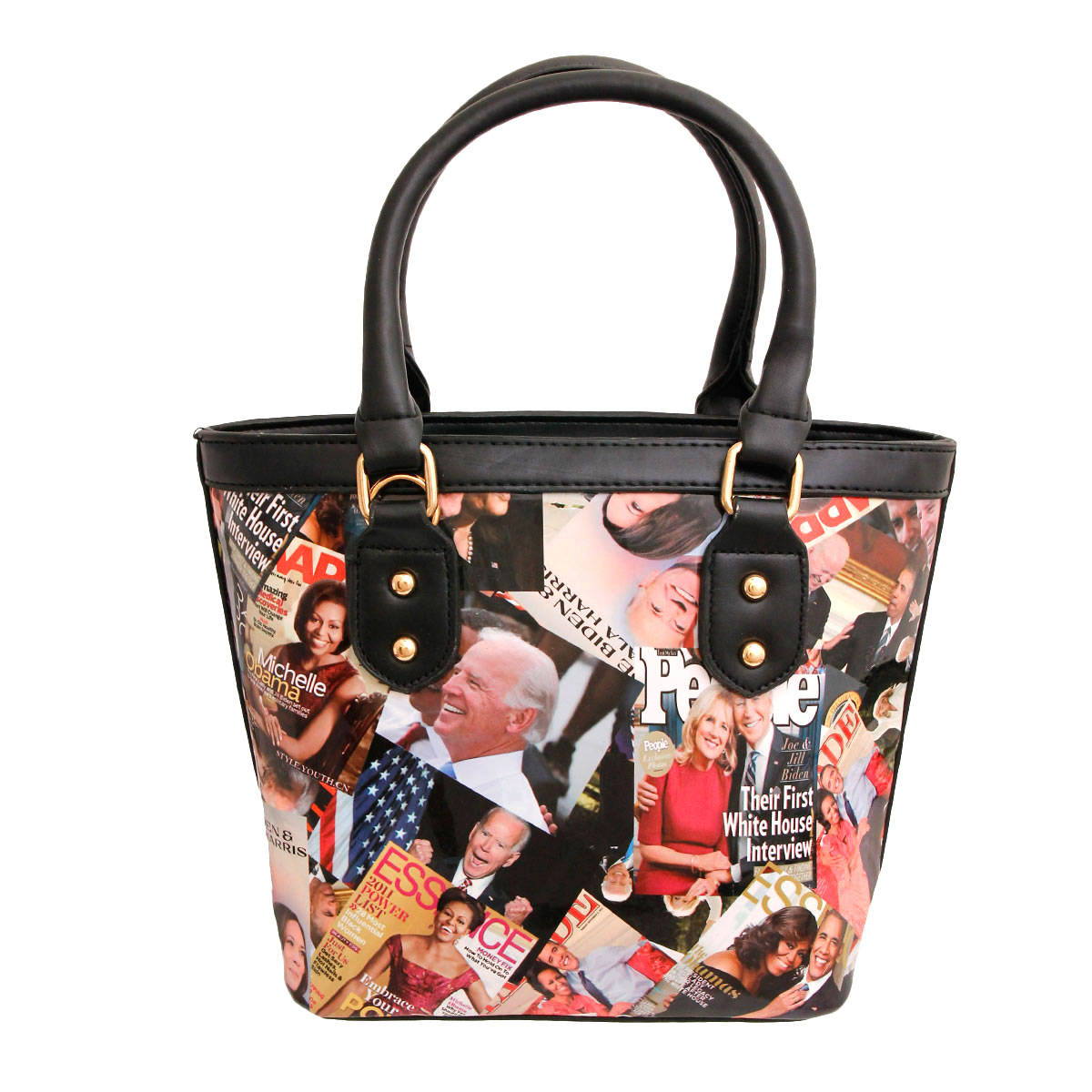 Black Kamala, Biden and Obama Handbag Set