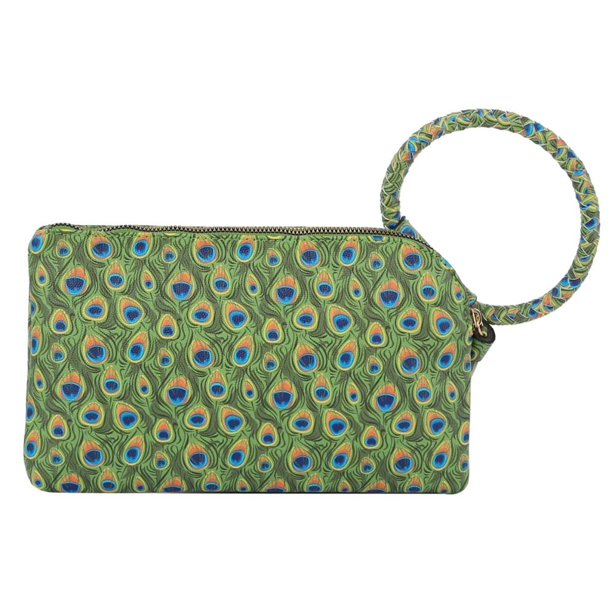 Peacock Green Bangle Clutch