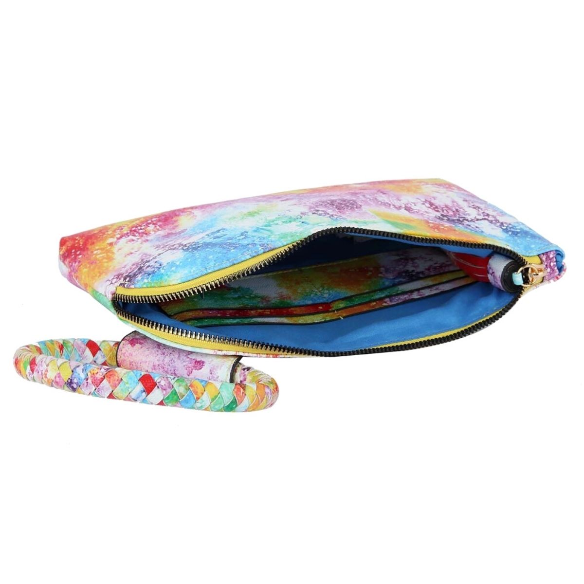 Rainbow Tie Dye Bangle Clutch