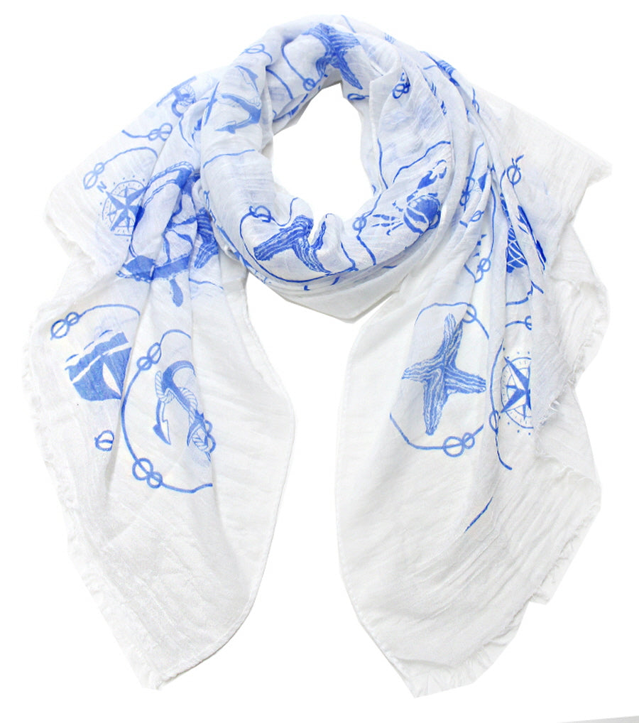 Sea Life TPrinted Scarf