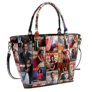Michelle Obama Multi Color 3 Pcs Bag Set