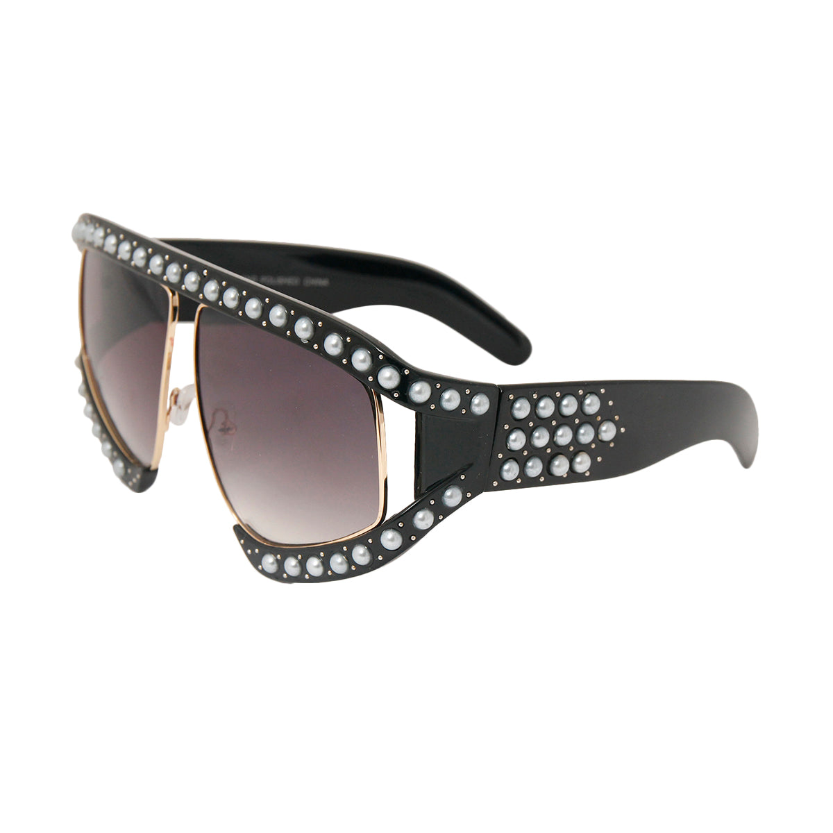 Black and Pearl Sunglasses