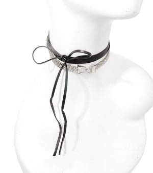 Leather Ribbon Choker
