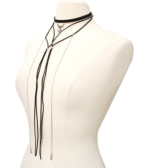 Chain Suede Choker