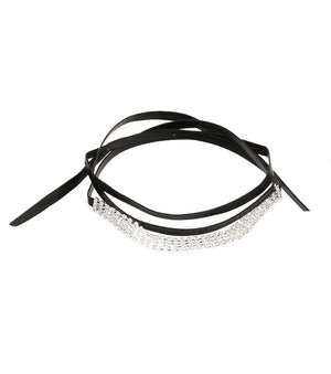 Ribbon Leather Choker