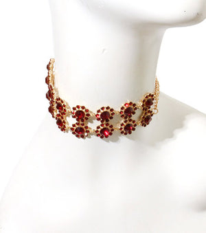 Flower Choker Set