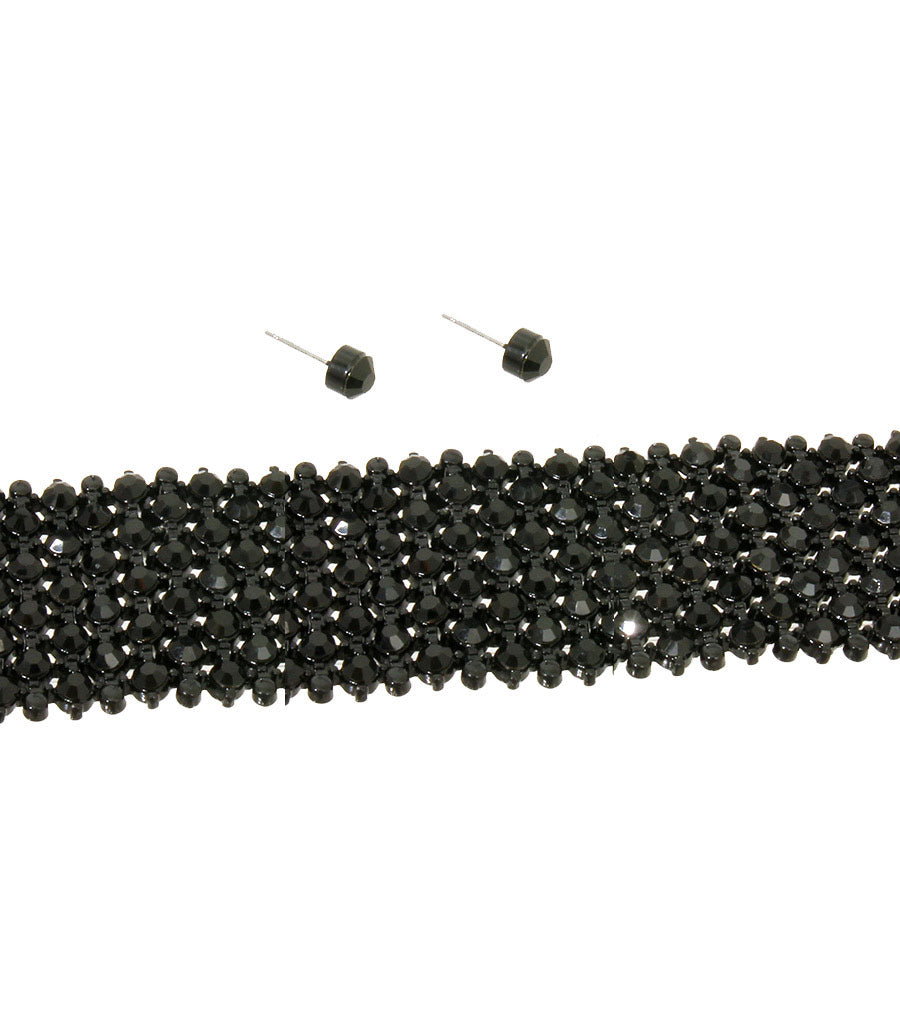 Stoned Metal Choker Set