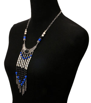 Bead Drop Necklace Set