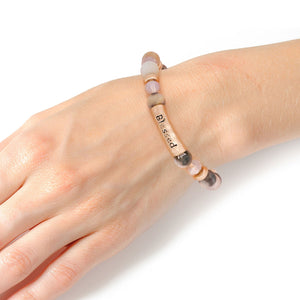 Multi Natural Stone Blessed Bracelet