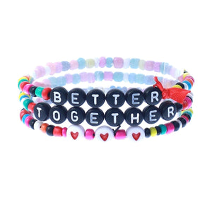 Better Together Beaded Bracelets