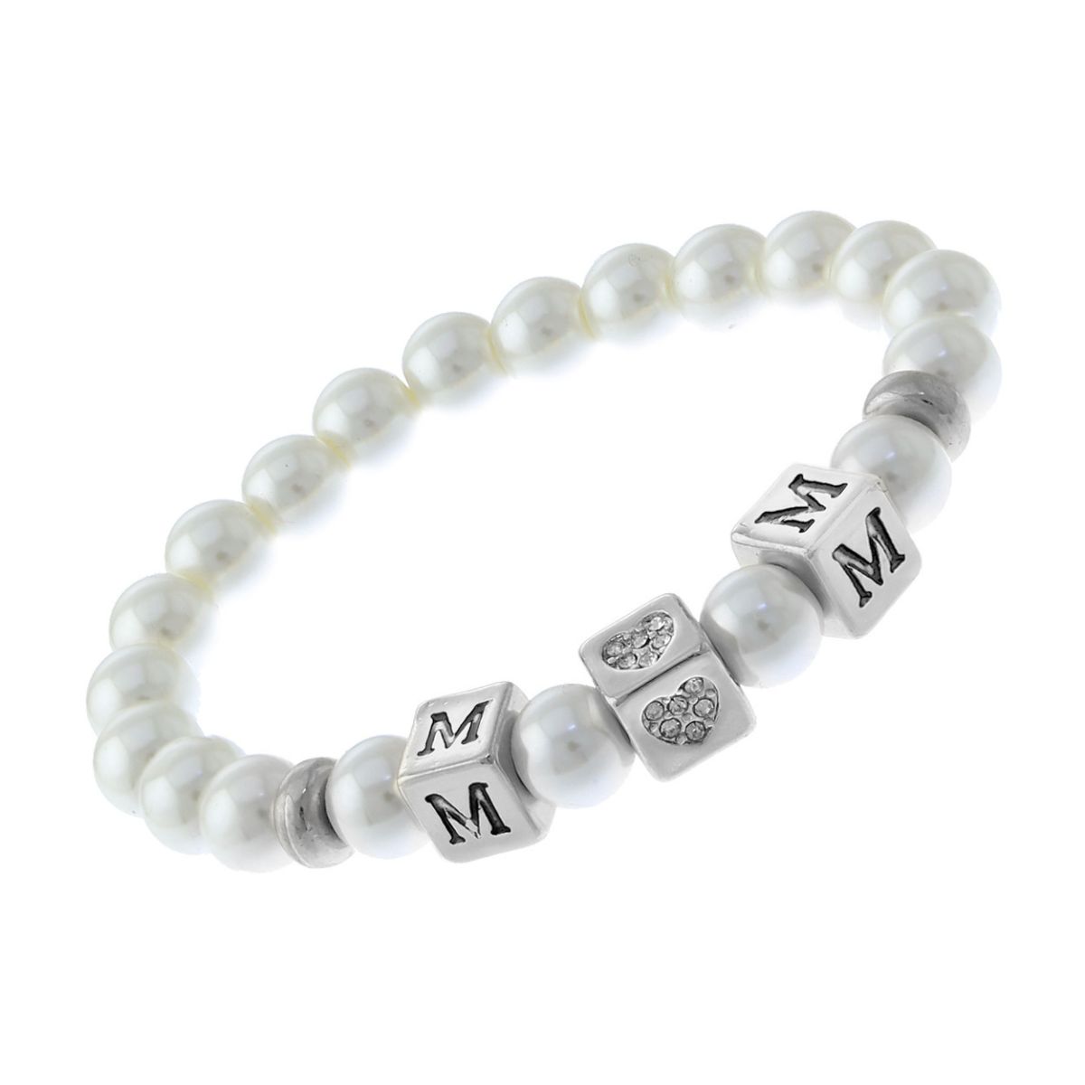White Pearl MOM Bracelet
