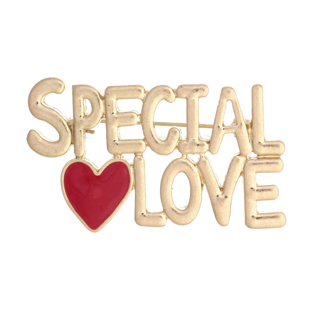 Gold SPECIAL LOVE Pin