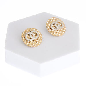 Round Quilted Designer Metal Studs